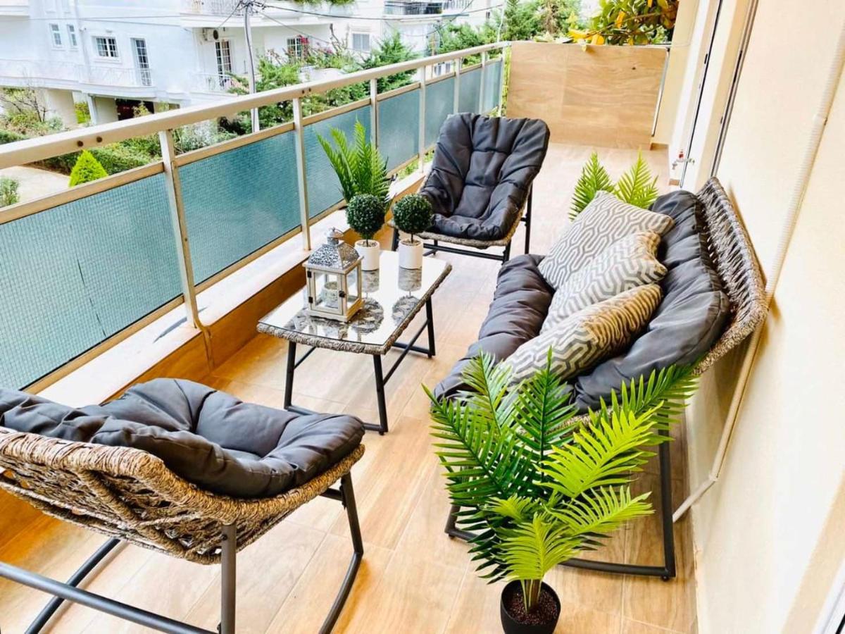 Elegant Apartment In Glyfada Athen Eksteriør bilde